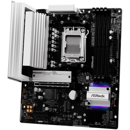 Płyta główna ASROCK A620AM PRO RS WIFI Micro ATX do procesorów AMD Ryzen 7000/8000/9000