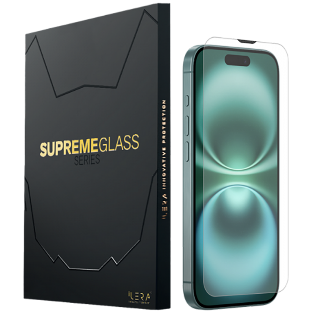 DeLuxe iLera Infinity Displayschutzglas für iPhone, transparent