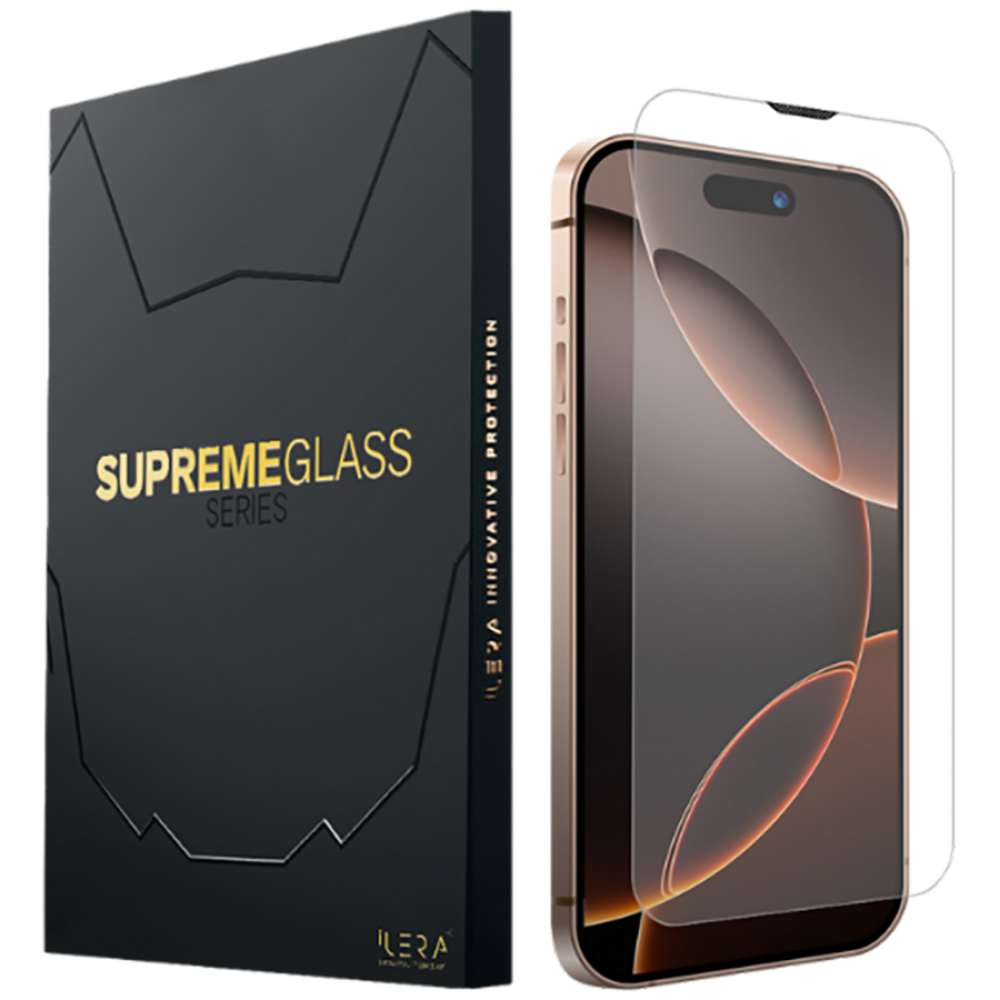 DeLuxe iLera Infinity Displayschutzglas für iPhone, transparent