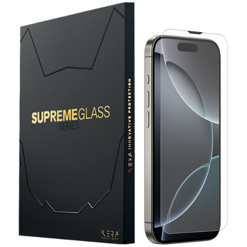 DeLuxe iLera Infinity Displayschutzglas für iPhone, transparent