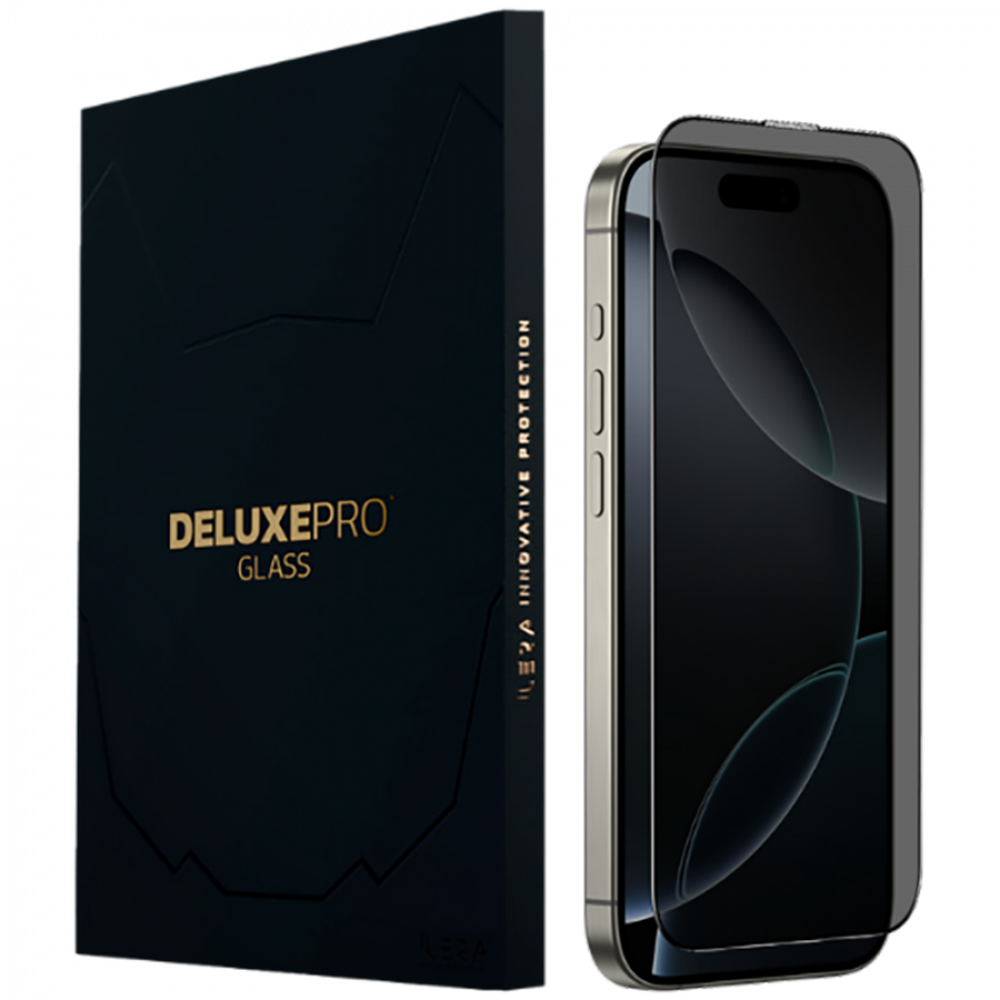 iLera DeLuxe Incognito Szkło ochronne do iPhone 16 Pro