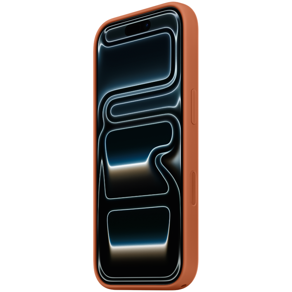 Etui silikonowe MagSafe do iPhone 17 Pro Terra Cotta, Model A3559