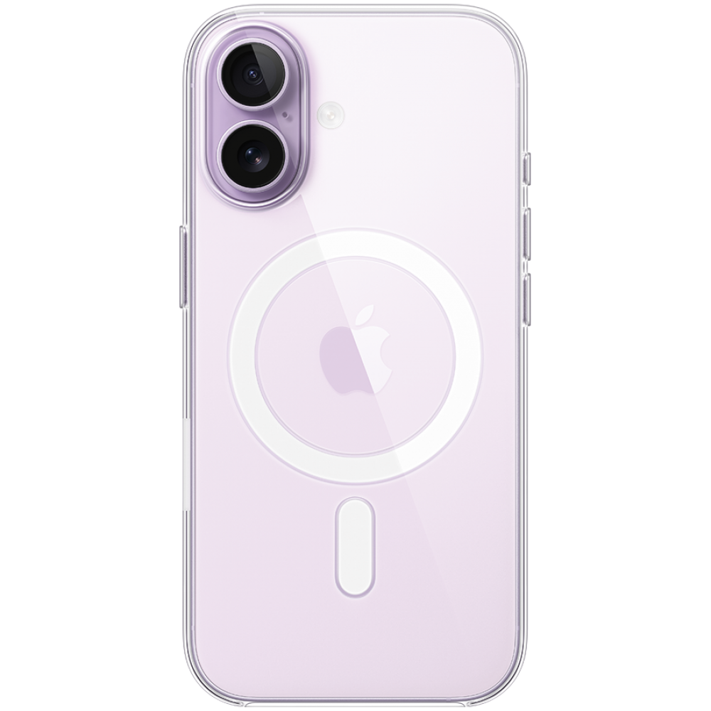 Clear Case für iPhone 17 mit MagSafe, Modell A3563