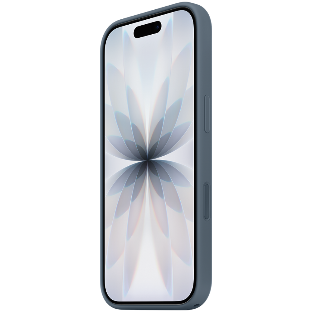 Etui silikonowe MagSafe do iPhone 17 Anchor Blue, Model A3558