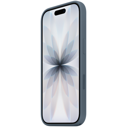 Etui silikonowe MagSafe do iPhone 17 Anchor Blue, Model A3558
