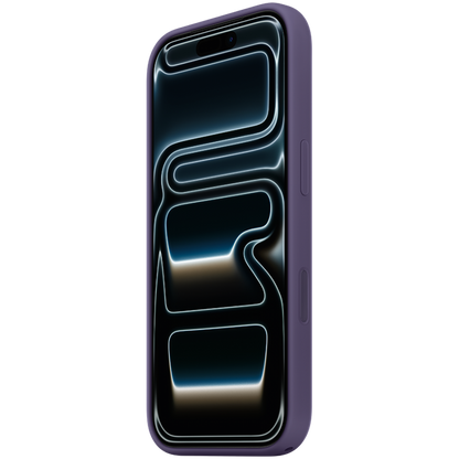 Etui silikonowe MagSafe do iPhone 17 Pro Purple Fog, Model A3559