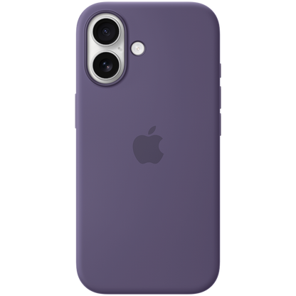 Etui silikonowe MagSafe do iPhone 17, kolor Purple Fog, model A3558