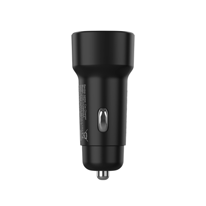 CANYON Ładowarka samochodowa OnDrive 24W 2xUSB A czarna