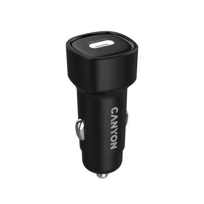 CANYON Ładowarka samochodowa OnDrive 30 PD 30W USB C czarna