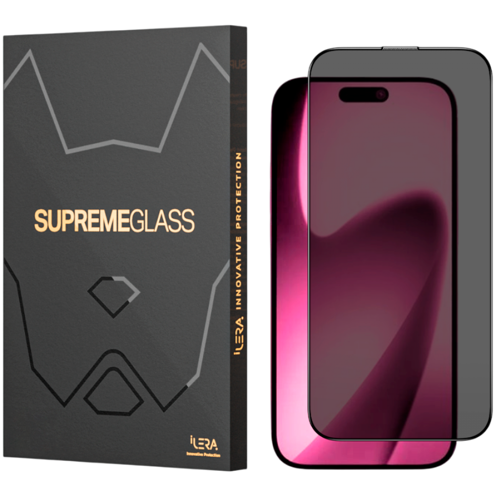 iLera Deluxe Incognito Displayschutzglas für iPhone transparent