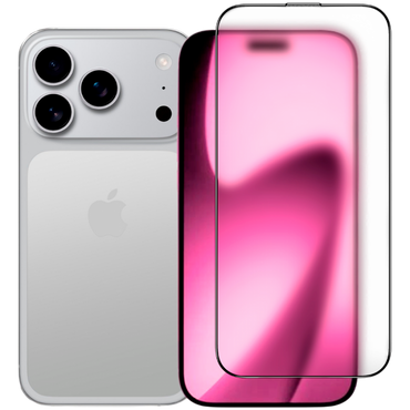 iLera FrostedGlass 2.0 matte protective glass for iPhone black