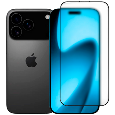 iLera FrostedGlass 2.0 Matte Protective Glass for iPhone black