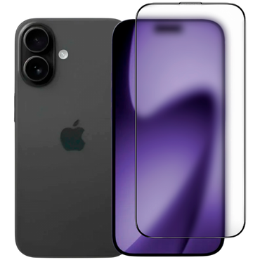 iLera FrostedGlass 2.0 Matte Protective Glass for iPhone black