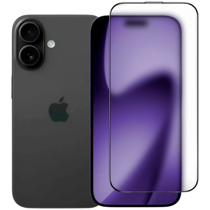 Szkło ochronne matowe iLera FrostedGlass 2.0 do iPhone czarne