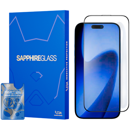 Szkło ochronne iLera Sapphire Ultra Glass 2.0 iPhone 17 Pro Max