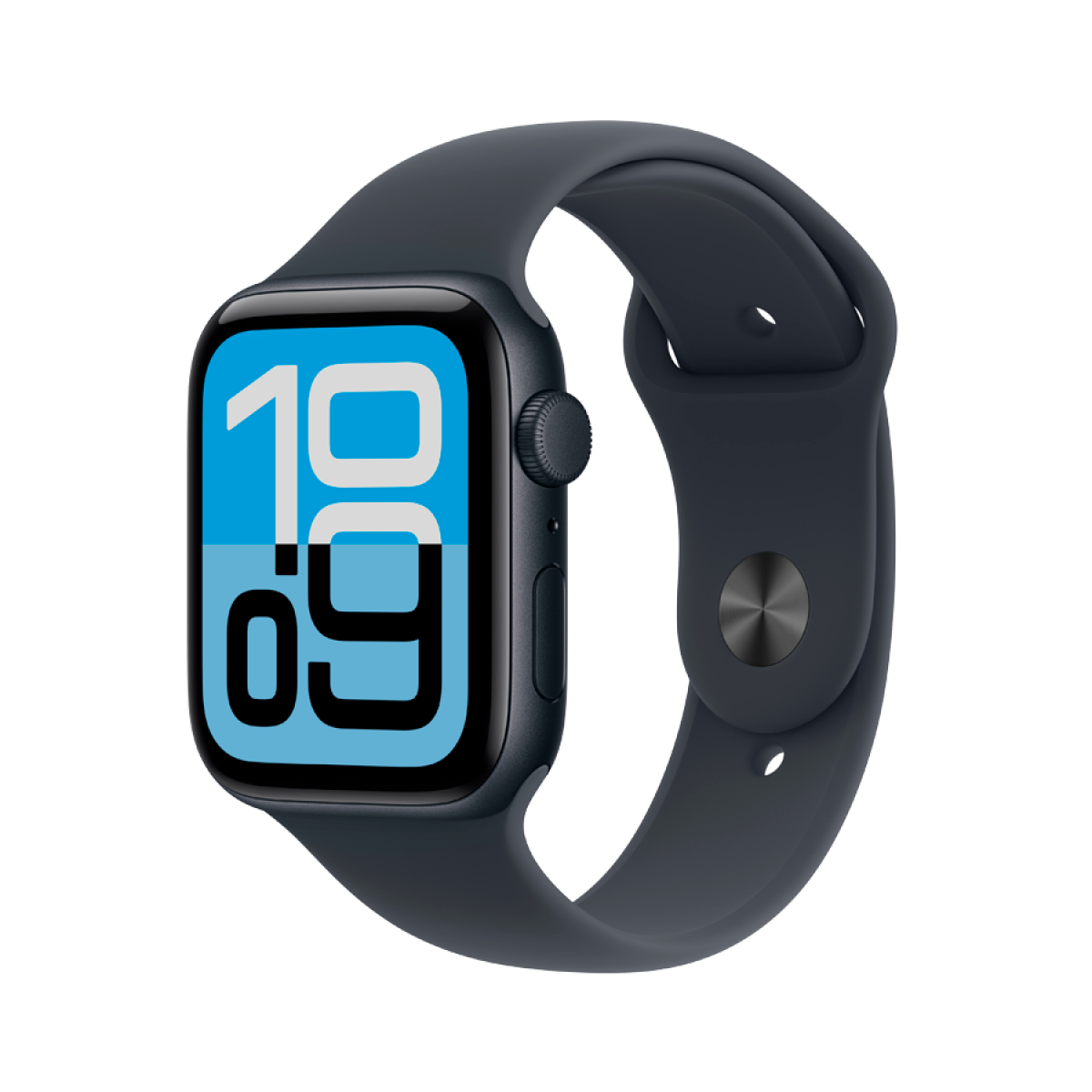 Apple Watch SE 3 GPS 44mm Midnight Aluminum Case with Midnight Sport Band M/L