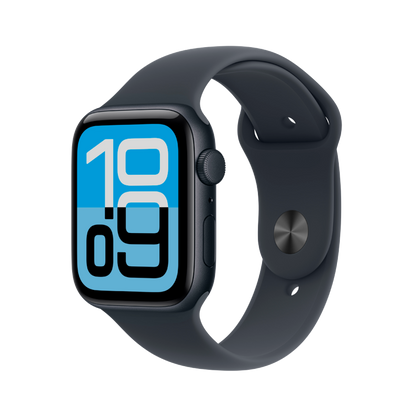 Apple Watch SE 3 GPS 44mm Midnight Aluminum Case with Midnight Sport Band M/L