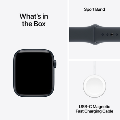 Apple Watch SE 3 GPS 44mm Midnight Aluminum