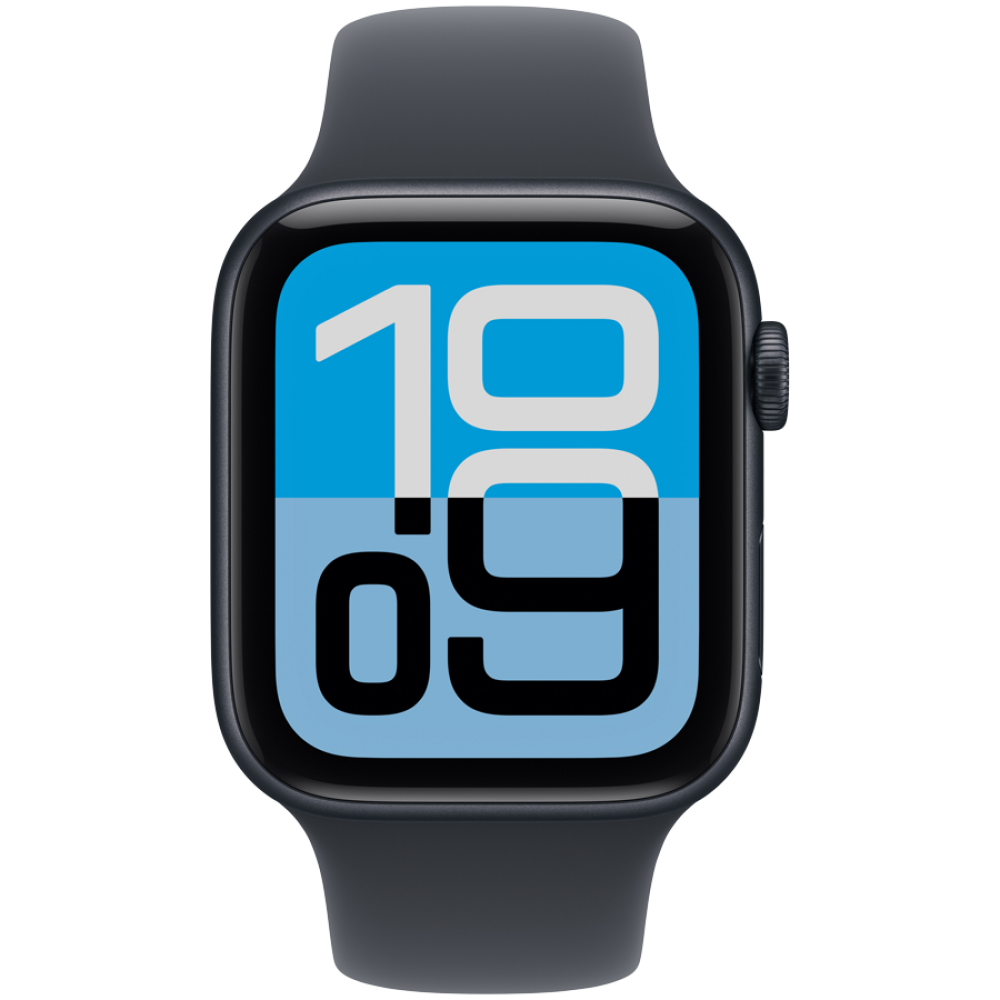 Apple Watch SE 3 GPS 44mm Midnight Aluminum Case with Midnight Sport Band M/L