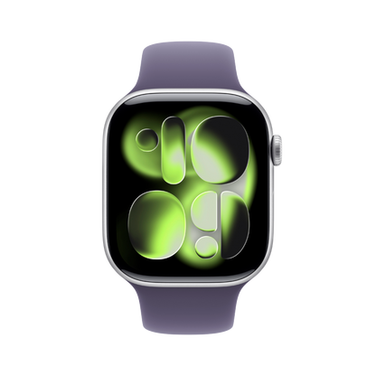 Apple Watch Series 11 GPS Aluminum 46mm Silver Sport Watch