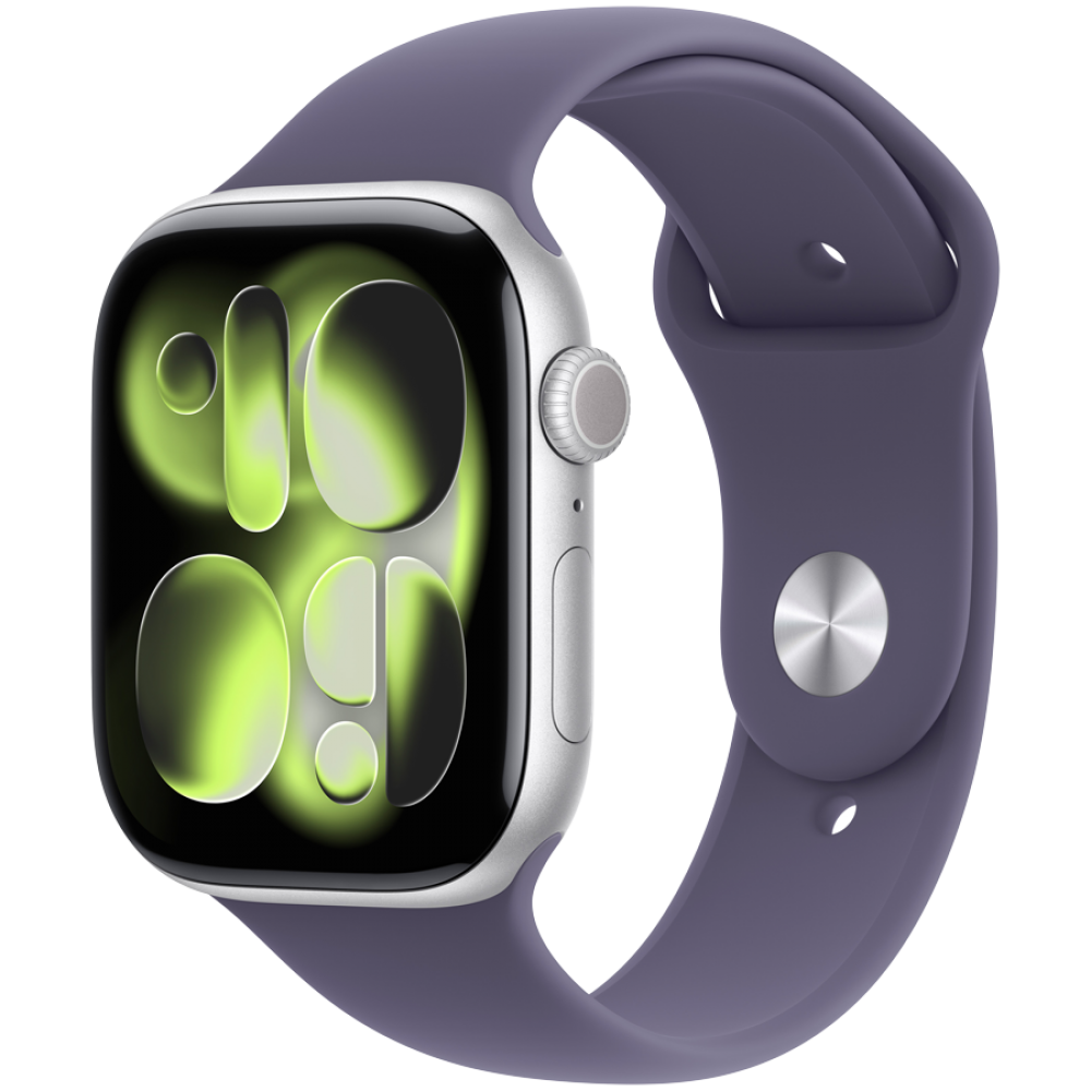 Apple Watch Series 11 GPS Aluminum 46mm Silver Sport Watch