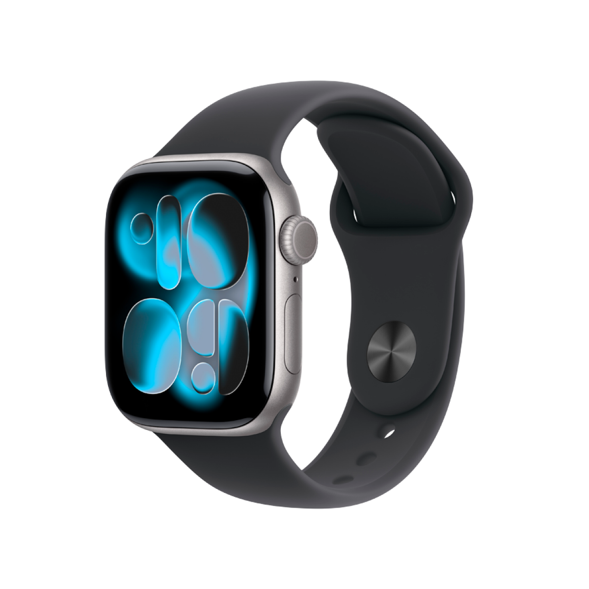 Apple Watch Series 11 GPS 42 mm Space Grey Aluminium z Black Sport Band