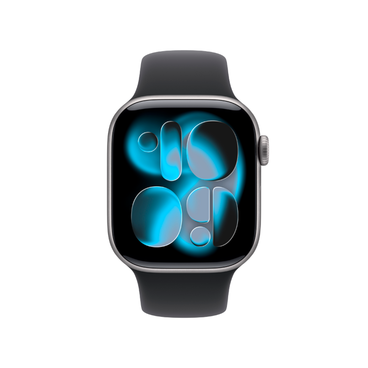 Apple Watch Series 11 GPS 42 mm Space Grey Aluminium z Black Sport Band