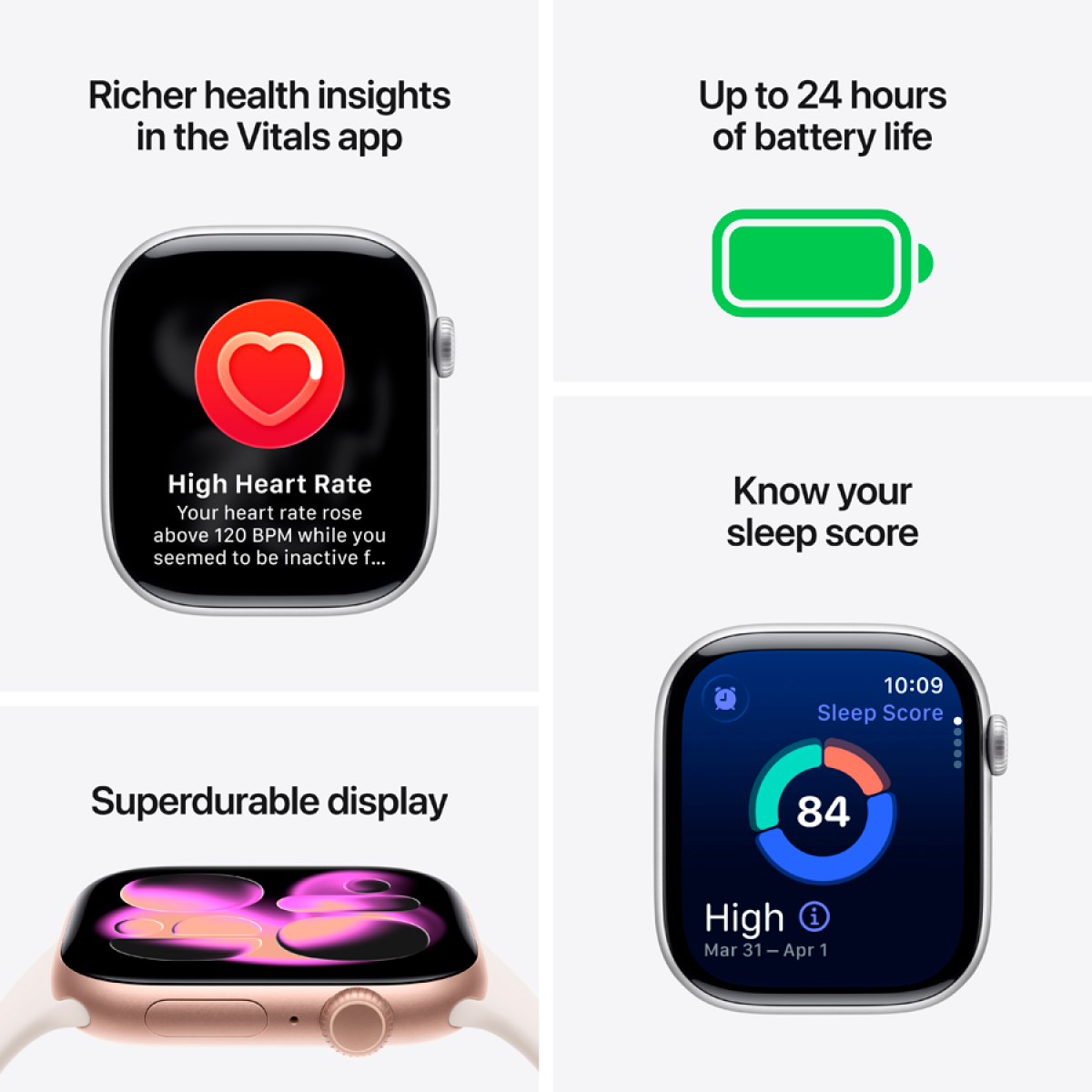 Apple Watch Series 11 GPS 42 mm Space Grey Aluminium z Black Sport Band