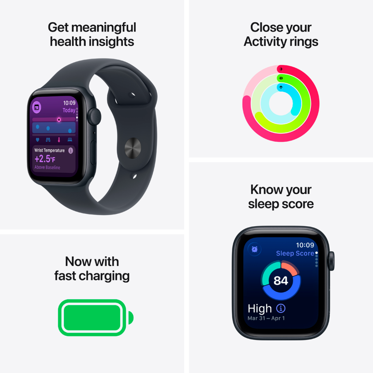 Apple Watch SE GPS Gen.3 40 mm starlight