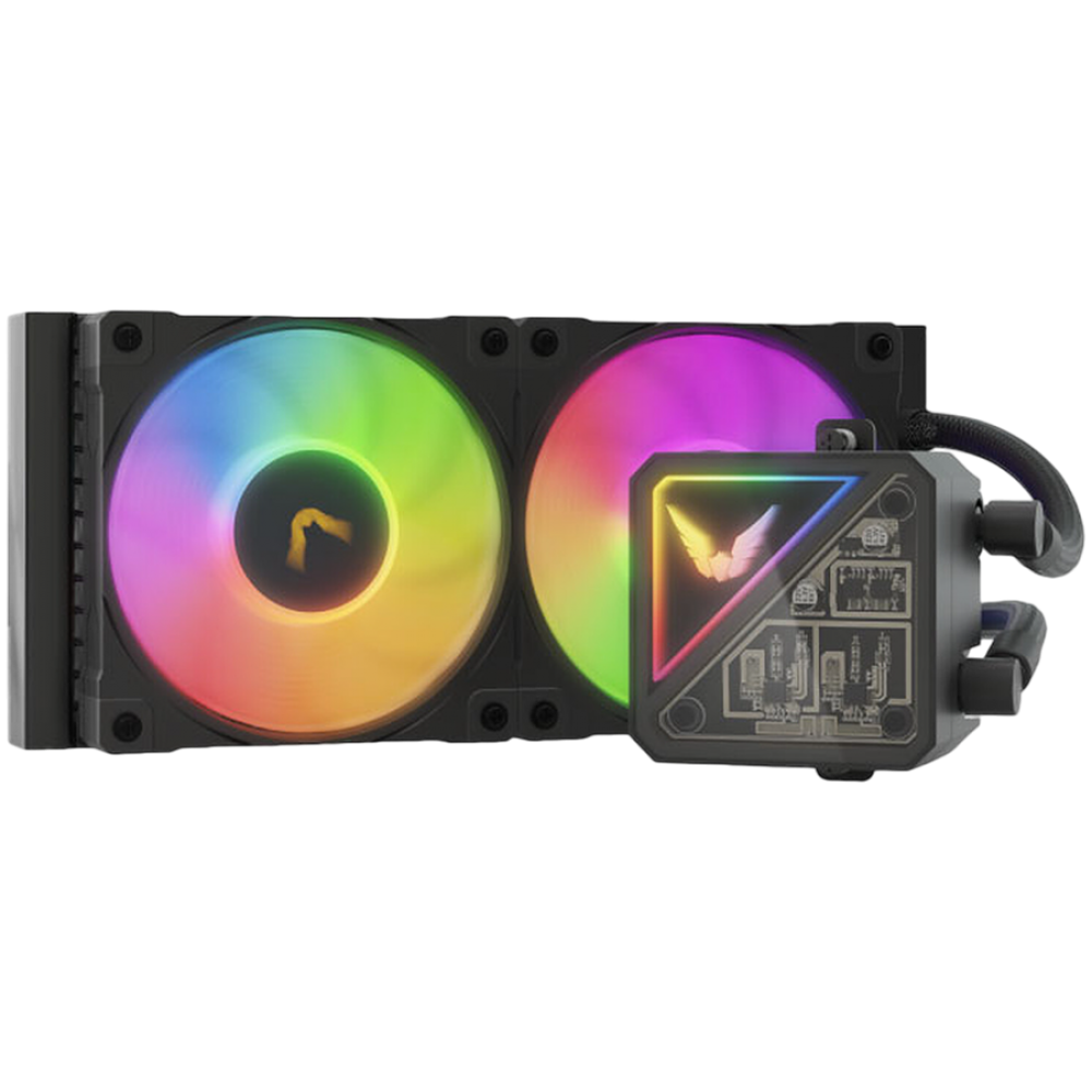 Chłodzenie wodne Valkyrie V240 Lite ARGB 250 W czarne