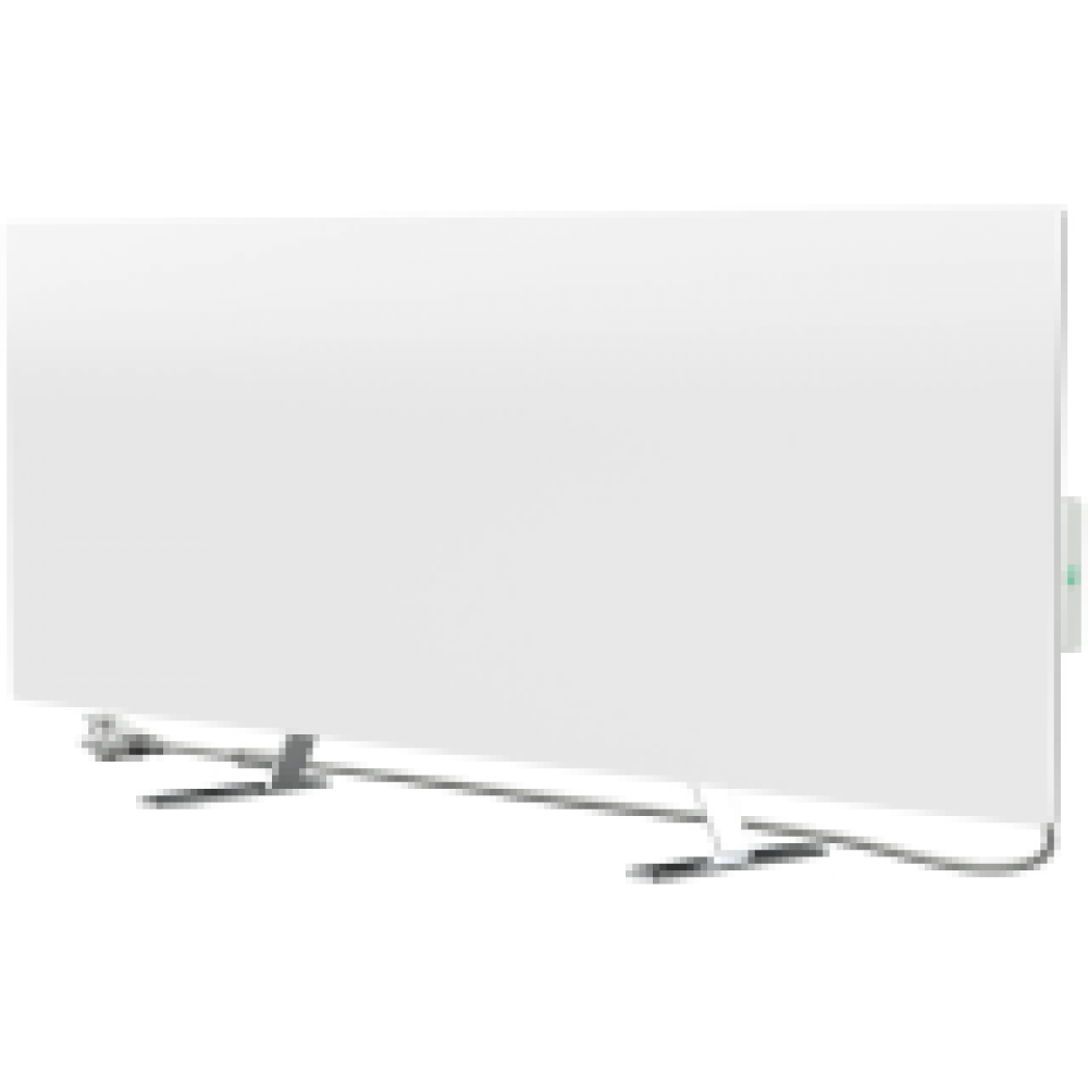 Mobile Infrarotheizung 700W Glas weiß