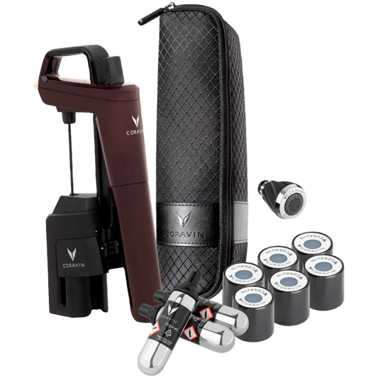 CORAVIN Timeless Six Plus System do przechowywania wina Hermitage Red