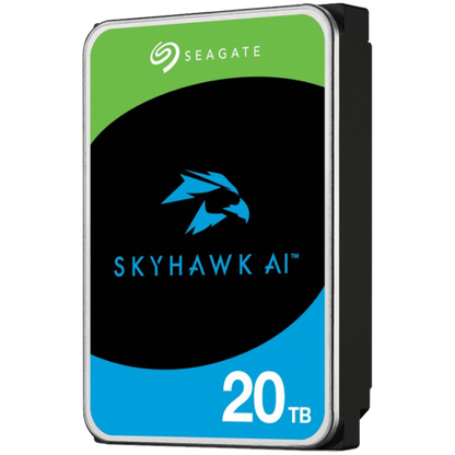 HDD wewnętrzny SEAGATE SkyHawk AI 20 TB 3.5" SATA III czarny