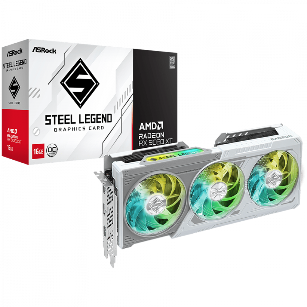 AMD Radeon RX 9060 XT 16GB GDDR6 PCIe 5.0 Triple Fan Design