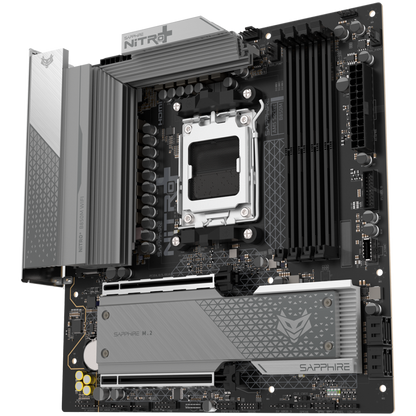 SAPPHIRE AMD B850M AM5 NITRO+ Micro ATX DDR5 8000 MHz Mainboard
