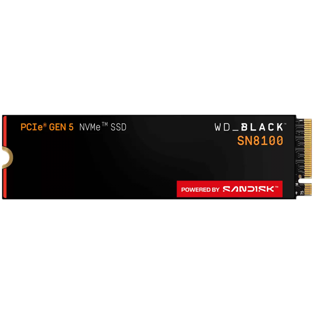 Dyski SSD WD Black SN8100 8 TB M.2 PCIe 5.0 czarny