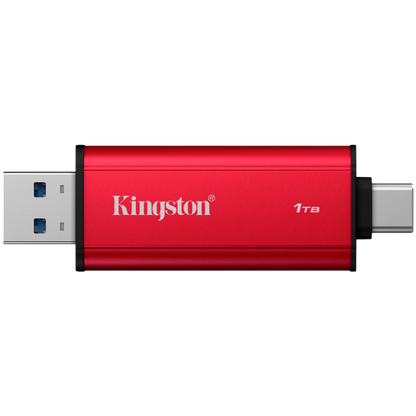 Dysk zewnętrzny Kingston 1 TB USB 3.2 3D NAND czerwony