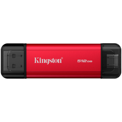 Dysk przenośny Kingston 512 GB USB 3.2 Gen 2 czerwony
