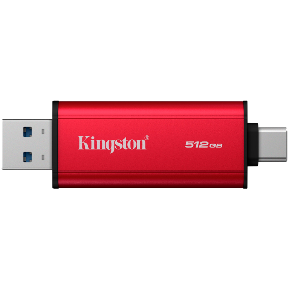 Dysk przenośny Kingston 512 GB USB 3.2 Gen 2 czerwony