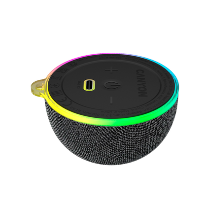 Głośnik Bluetooth CANYON OnMove 13 5W Magnetyczny Czarny