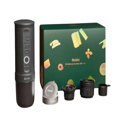 Outin Nano Espresso Machine OTEM 01 Space Gray z koszykiem