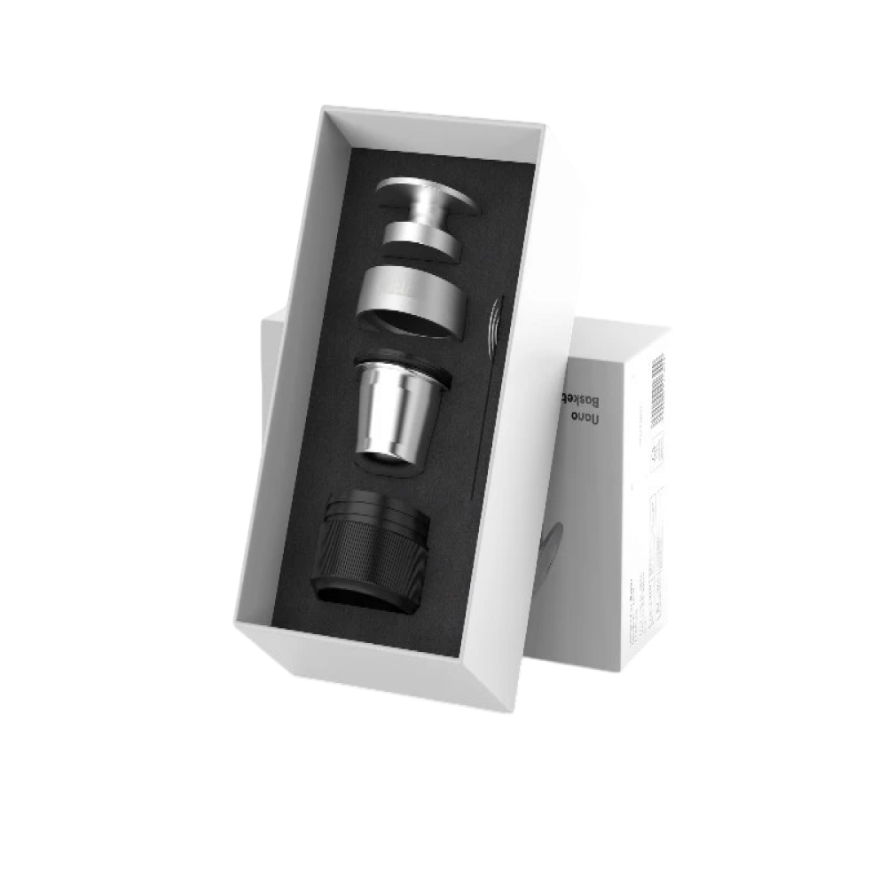 Outin Nano Espresso Machine OTEM 01 Space Gray z koszykiem