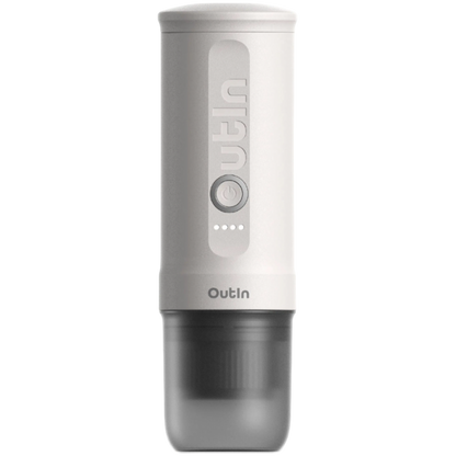 OutIn Nano Weihnachtsset Tragbare Kaffeemaschine + Korb 16-18 g