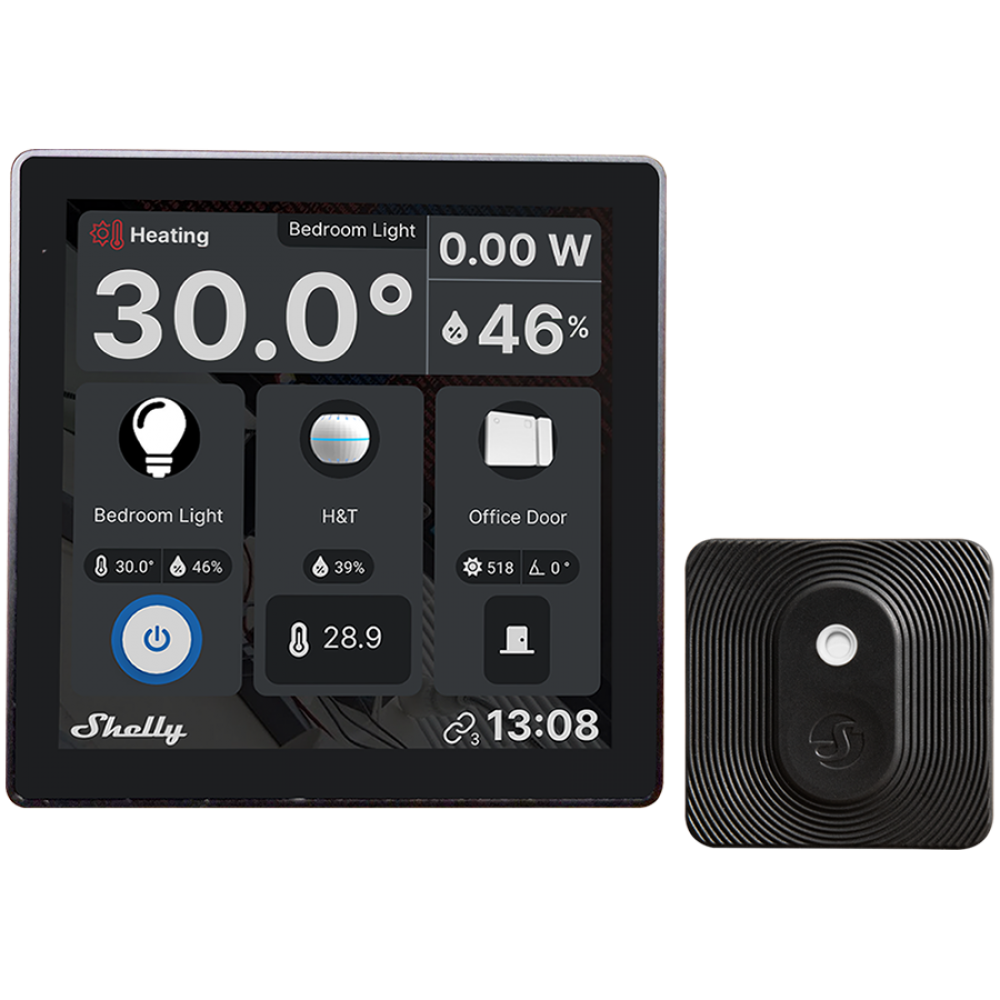 Wyświetlacz ścienny Shelly Wall Display Black czarny
