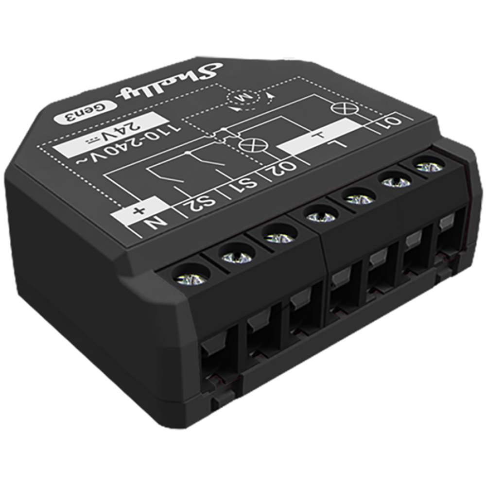 Inteligentny włącznik Shelly 2PM Gen3 z pomiarem energii