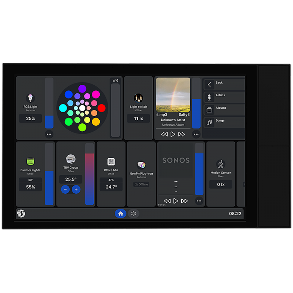 Wyświetlacz ścienny Shelly Wall Display XL czarny