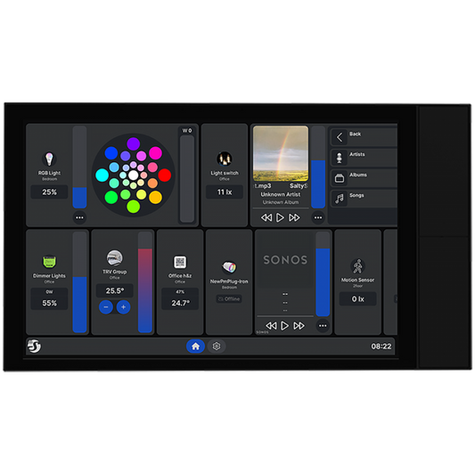 Wyświetlacz ścienny Shelly Wall Display XL czarny