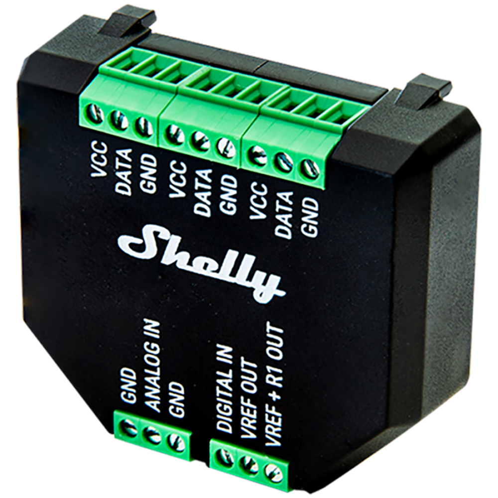 Temperatur- und Feuchtigkeitssensor Shelly Plus Add-on