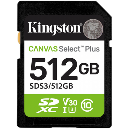 Karta pamięci Kingston SDXC 512 GB UHS-I U3 V30