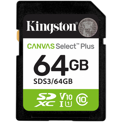 Karta pamięci Kingston 64 GB SDXC UHS-I Class 10 3D NAND